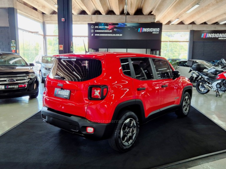 JEEP - RENEGADE - 2016 - Vermelha