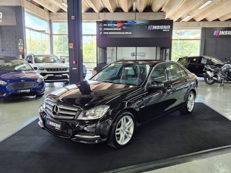 MERCEDES-BENZ - C 180 - 2012 - Preta