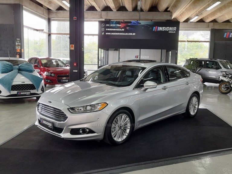 FORD - FUSION - 2014 - Prata