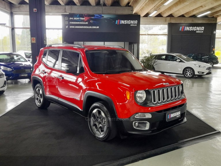 JEEP - RENEGADE - 2016 - Vermelha