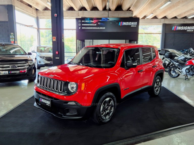 JEEP - RENEGADE - 2016 - Vermelha