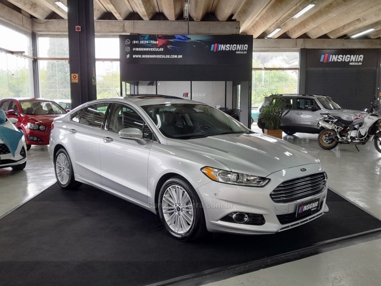 FORD - FUSION - 2014 - Prata