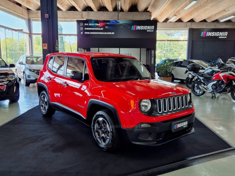 JEEP - RENEGADE - 2016 - Vermelha