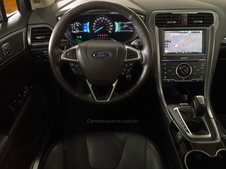 FORD - FUSION - 2014 - Prata