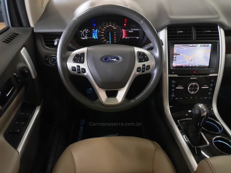 FORD - EDGE - 2013 - Preta